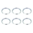 thumbnail image 1 of 6pcs Durable M16 Silver Tone Oil Drain Plug Gasket Replacement for Subaru 803916010, 1 of 5