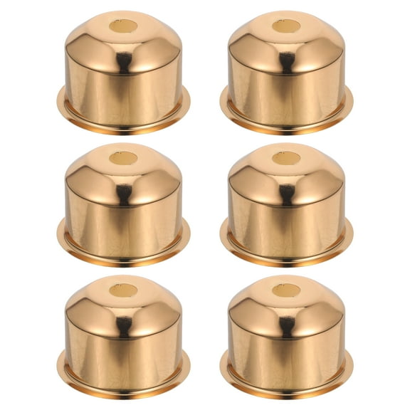 6pcs E27 Lamp Socket Cup Lamp Bases Holder Covers Sleeves Decorative Lighting Accessories For Chandelier Wall Ceiling Light