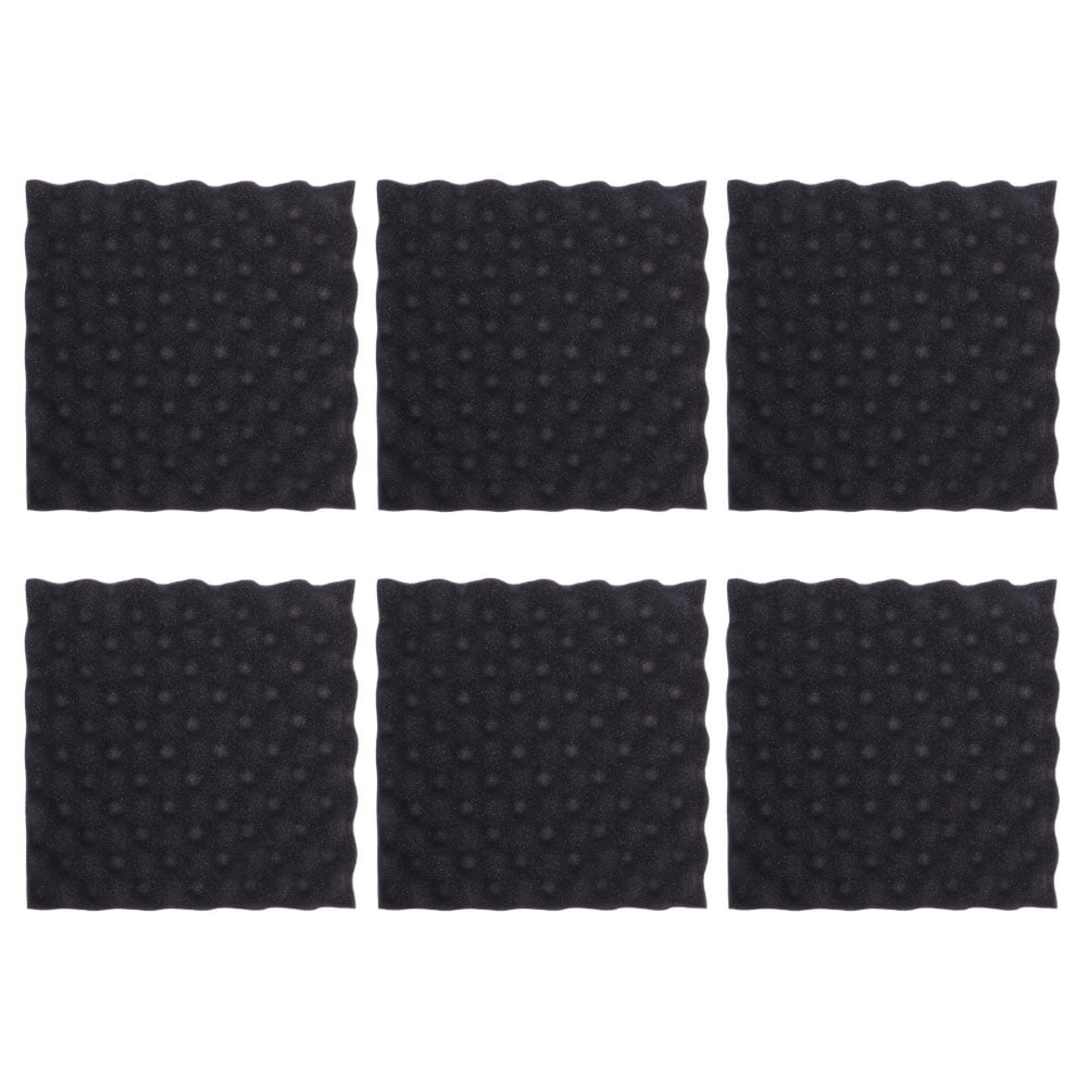 6pcs Egg Crate Foam Packing Foam Sheet Thick Foam Board Sound Proof Padding