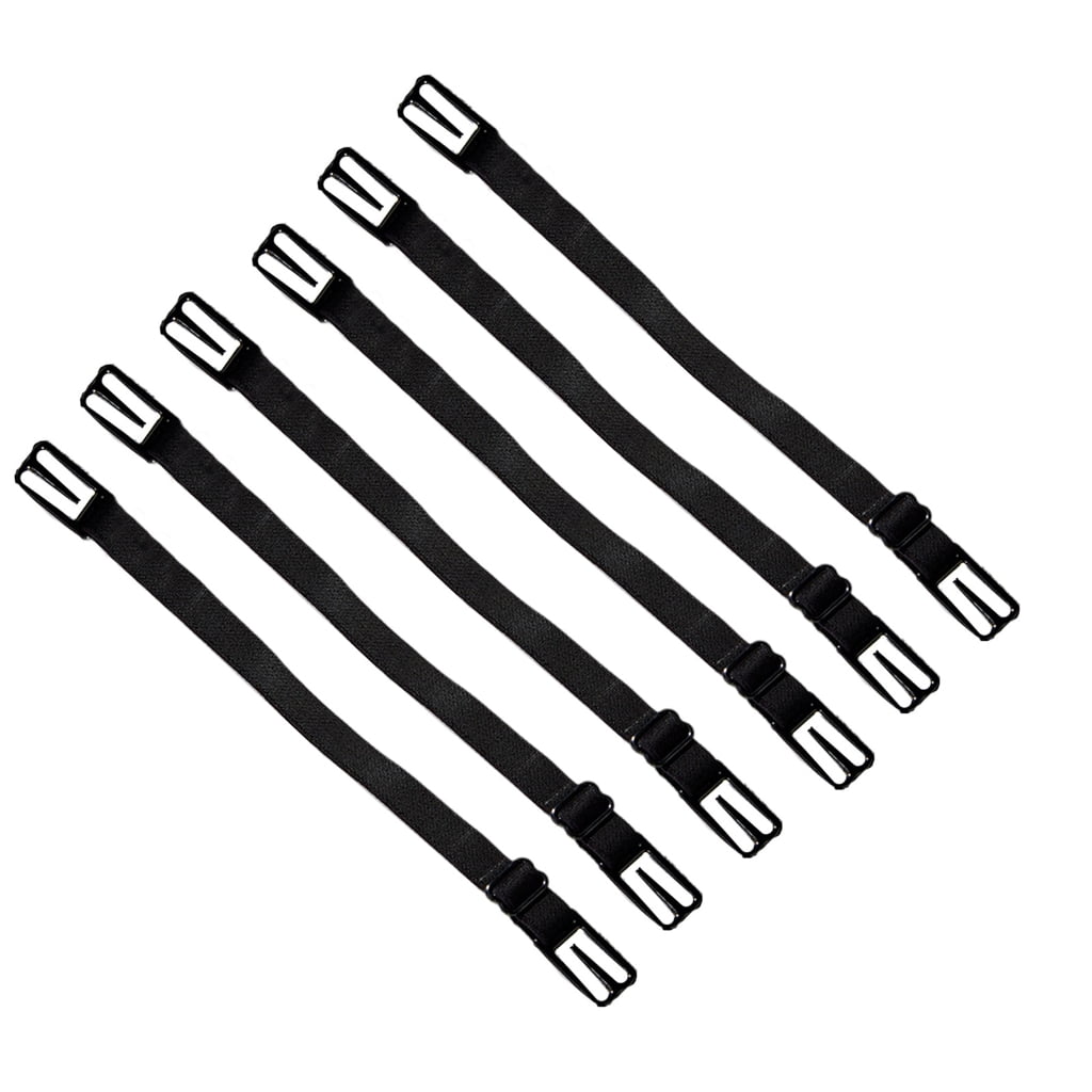 3 Pack Non-slip Women's Elastic Bra Strap Holder With - Foto 7