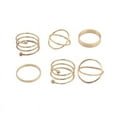 thumbnail image 1 of 6pcs Fashion Women Rings, 1 of 3