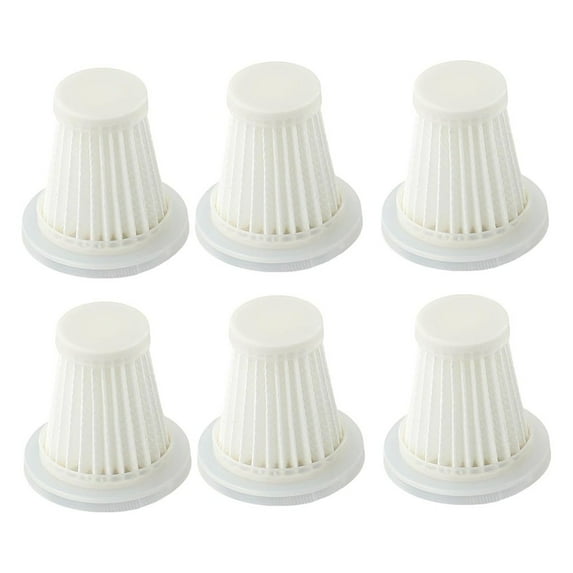 6pcs Filter Part Compatible For PeroBuno For SAKER Handy Vacuum Cleaner Home Car Mini Wireless Replacement Filter Accessories Smile Home