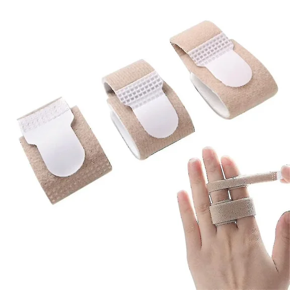 6pcs Finger Splints,finger Buddy Wraps For Mallet Fingers Osteoarthritis Finger Joint Curled Finger Broken Finger