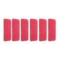 thumbnail image 1 of 6pcs Flat Mop Replacement Cloth Microfiber Cleaning Pad for Home Floor Spray Mop Head Durable Washable Absorbent, 1 of 8