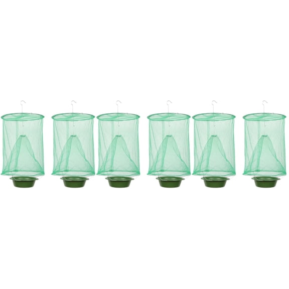 6pcs Fly Catching Cages Fly Catching Trap Flytrap Cages Hanging Fly Catchers