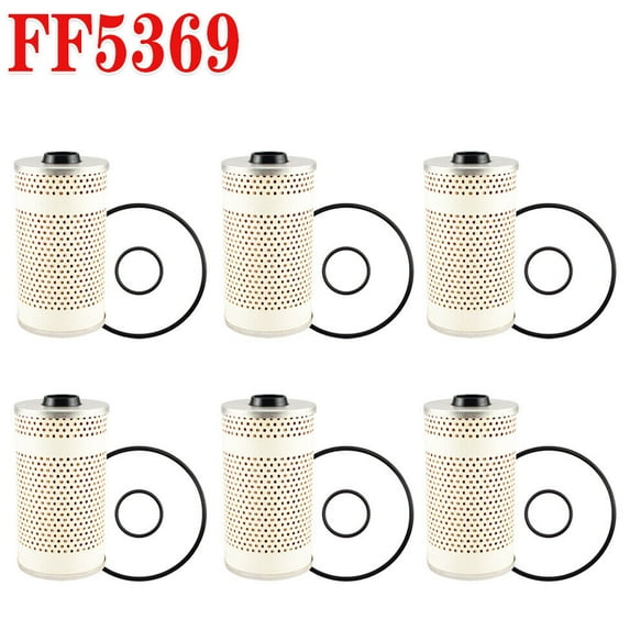6pcs For DETROIT DIESEL 23521528 FUEL FILTER L3578FN FF5369W P550757 23521528