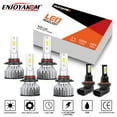 thumbnail image 1 of 6pcs For Toyota Avalon 2000 2001 2002 2003 Replacement 6000K LED Headlights High Low Beam Bulbs & Fog light Combo, 1 of 15
