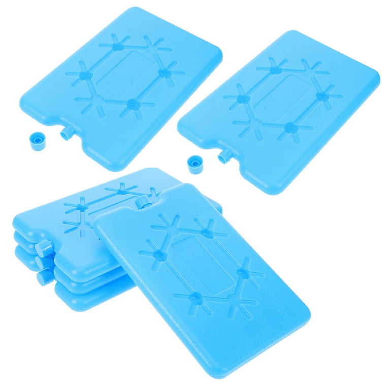 Masteelf 6pcs Reusable Ice Packs Freezer Packs Cooler Blocks for