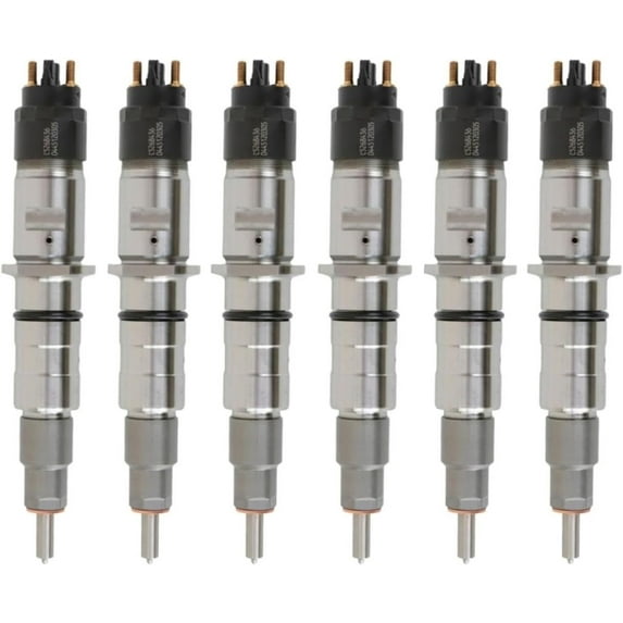 6pcs Fuel Injector 0445120305 6746-11-3100 5268436 5268436NX 5286436PX Compatible with Komatsu Engine 6D114E-5 Excavator PC300-10 PC350-10 PC390-10