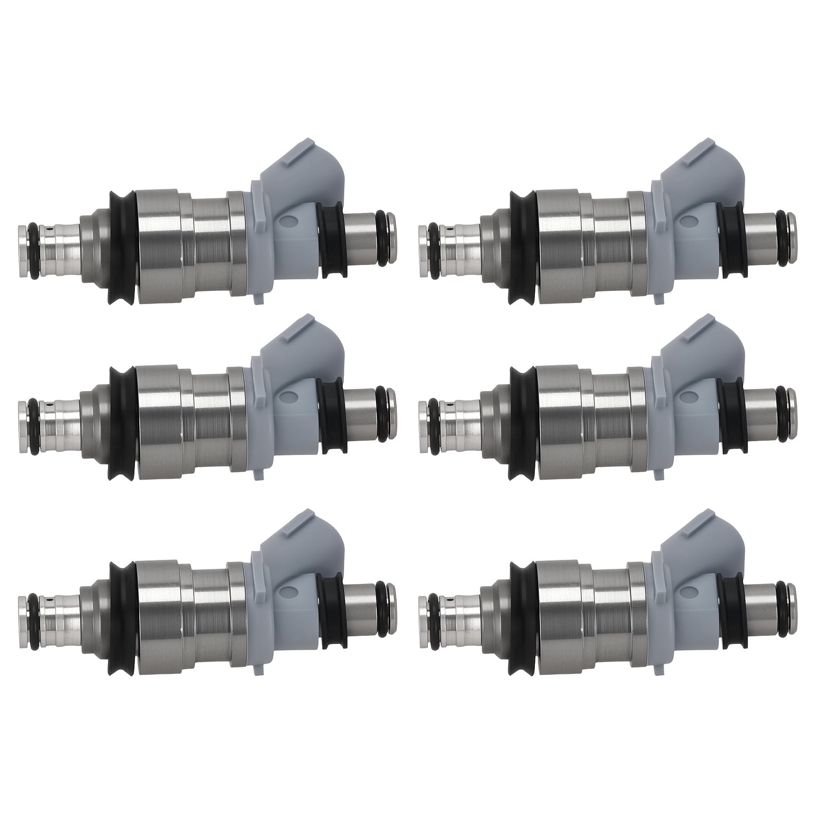 6pcs Fuel Injector Set for Toyota T100 4Runner Tacoma 3.4L V6 1995-1998, Lexus ES300 Camry 3.0L V6 1992-1993, Replacement Part 23250-62030, 842-12183, 23209-62030, with O-Rings