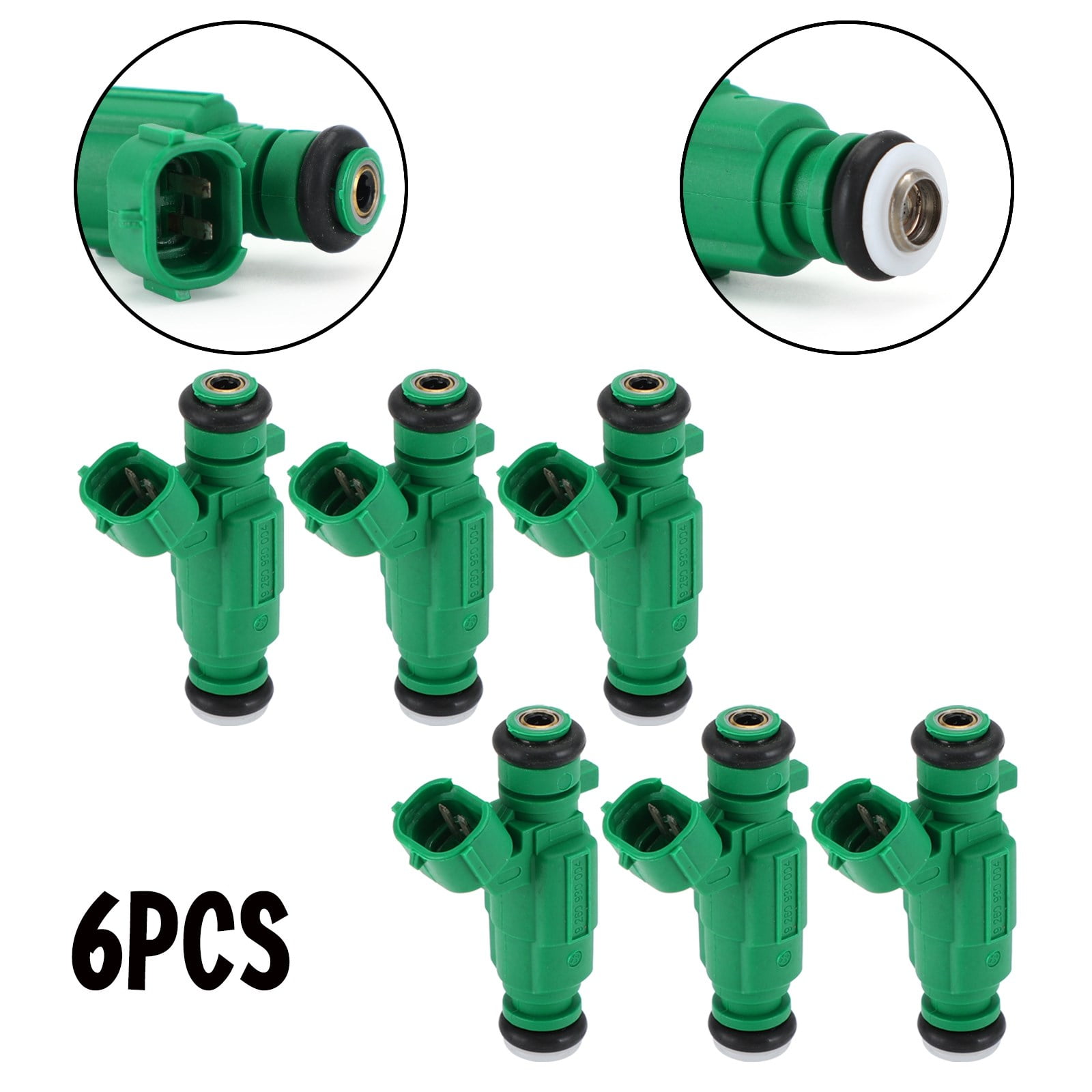 6pcs Fuel Injectors 9260930004 Fit for Hyundai Santa Fe 2.7L/3.5L V6