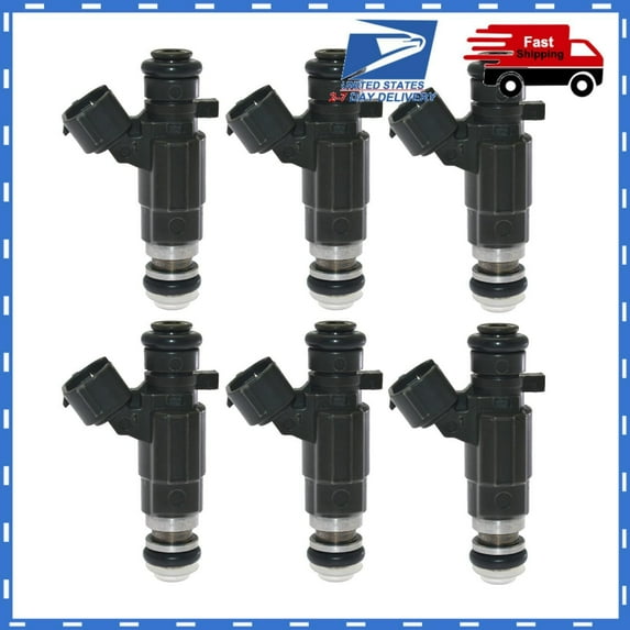6pcs Fuel Injectors Fit For Infiniti G35 FX35 Nissan GT-R Altima FBJC100