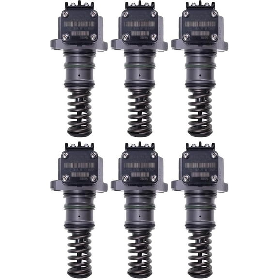 6pcs Fuel Unit Pump 0414755014 0986445011 0986445012 313GC5233MX Compatible with Mack Engine E7 Trucks 2003-2006