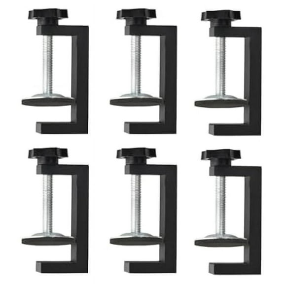 6pcs G clamps for woodworking Universal C-Clamp Small Desk Clamp