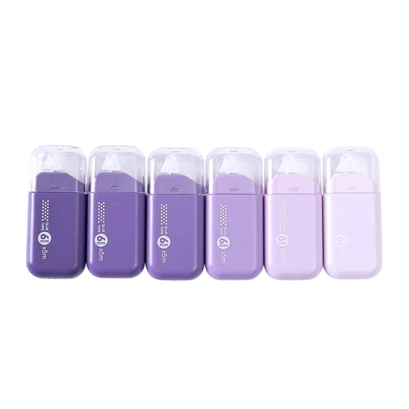 6pcs Removable Double Sided Dispensing Pens Precise for Crafting Journaling