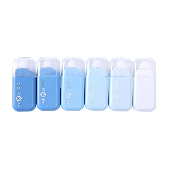6pcs Removable Double Sided Dispensing Pens Precise for Crafting Journaling