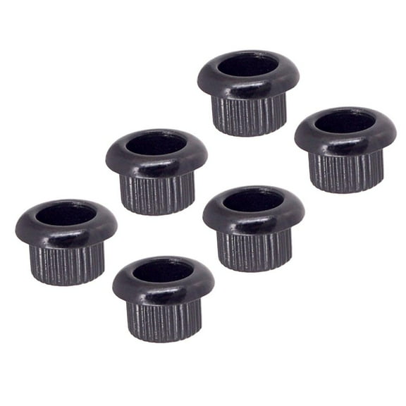 6pcs Guitar Conversion Bushings for  Electric Guitar Parts Black