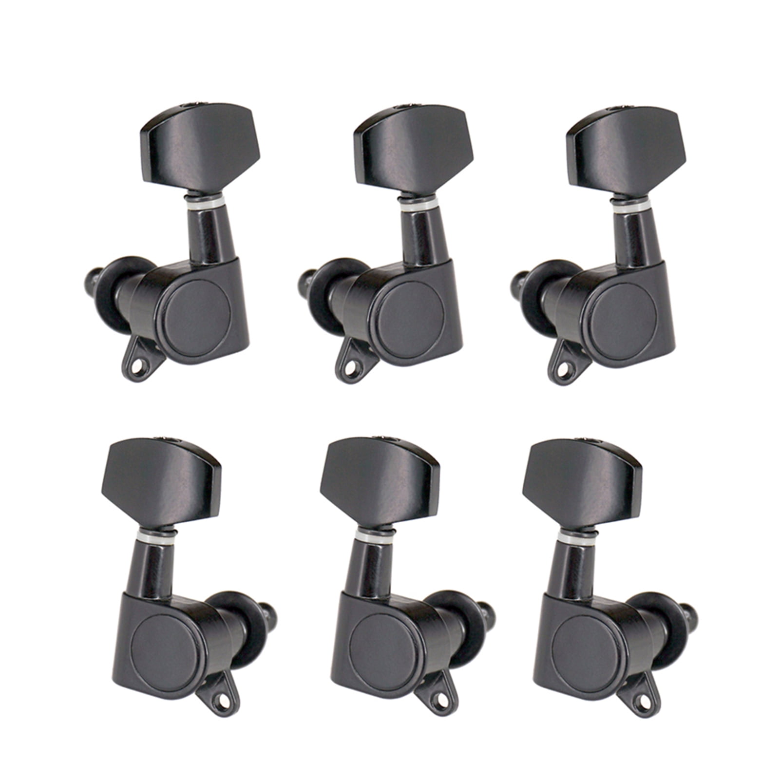 6pcs Guitar String Pegs Locking Tuners 3L3R Tuning Pegs String Tuners  Electric Acoustic Guitar Tuner Machine Heads Knobs 3 Left 3 Right