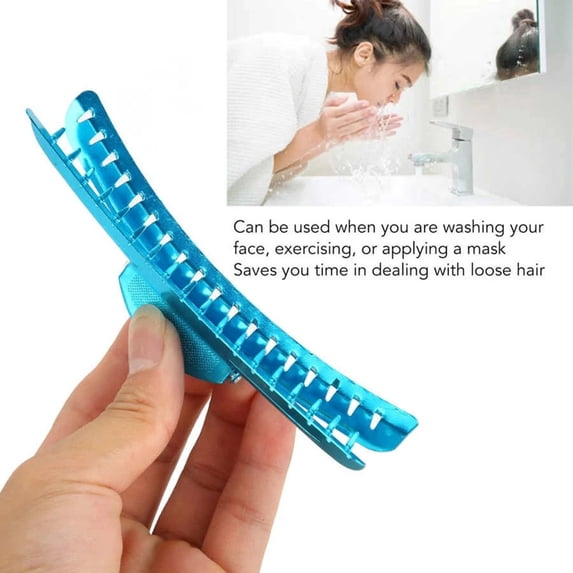 6pcs Hair Clips for Stylish Hairdos Durable Metal Finger Clips with Aluminum Tips - Versatile Clamps for Home and Outdoor Use 6PCS