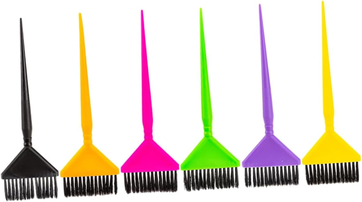 6pcs Hair Styling Tools Hair Set Highlight Hair Dye Kit Brush for Hair