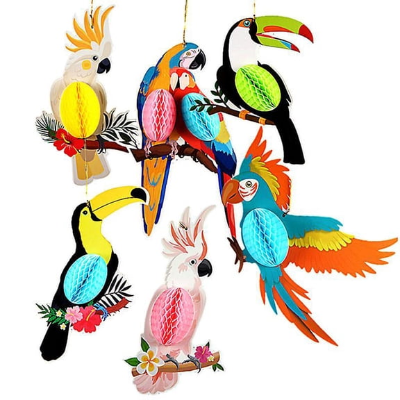 6pcs Hanging Paper