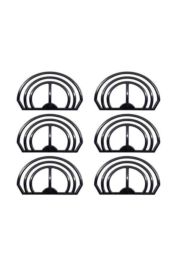 6pcs Hat Brim Bender, Hat Rack Hat Curving Band with Dual Option Hat Bill Bender