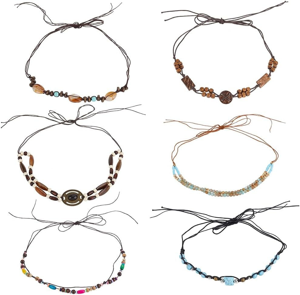 6pcs Hat Hat Belts Beaded Hat Handmade Jewelry Hat DIY  display picture 2