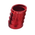 thumbnail image 1 of 6pcs Headset Spacer Handlebar Stem Spacers Aluminum Alloy Headset Stalk Spacer Set 1/8 Inch Trunk Bikes 2mm Red, 1 of 10