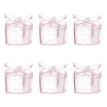 thumbnail image 1 of 6pcs Heart Shaped Candy Boxes Snacks Boxes with Lid Sugar Storage Containers, 1 of 8