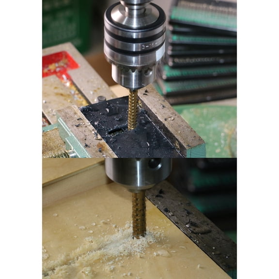 6-Piece High- Drill Bit Set for Metal, Wood & Plastic - Sizes 3mm to 8mm Precision Drilling Tools