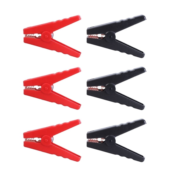 6pcs High Performances Battery Clamps for Automotive & Home Circuit Maintenance