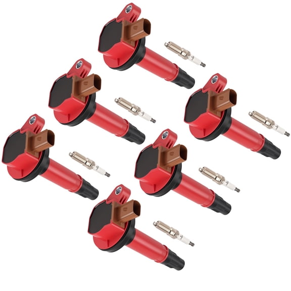 6pcs Ignition Coil and Iridium Spark Plug Set for Ford F-150 Explorer Expedition Transit Lincoln MKS MKT 3.5L V6 Turbo, BL3E12A375CA BL3Z12029A DG549 94374