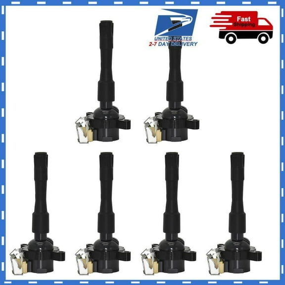 6pcs Ignition Coils Fit For BMW 323i 325i 328i 330i 525i 530i 540i 12131748017