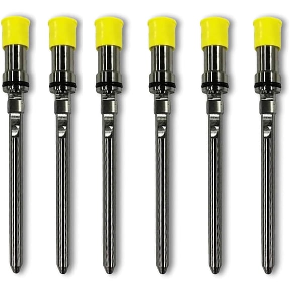 6pcs Injector Connector Tubes 2894829 Compatible with Cummins ISX15 QSX15 Diesel Engine