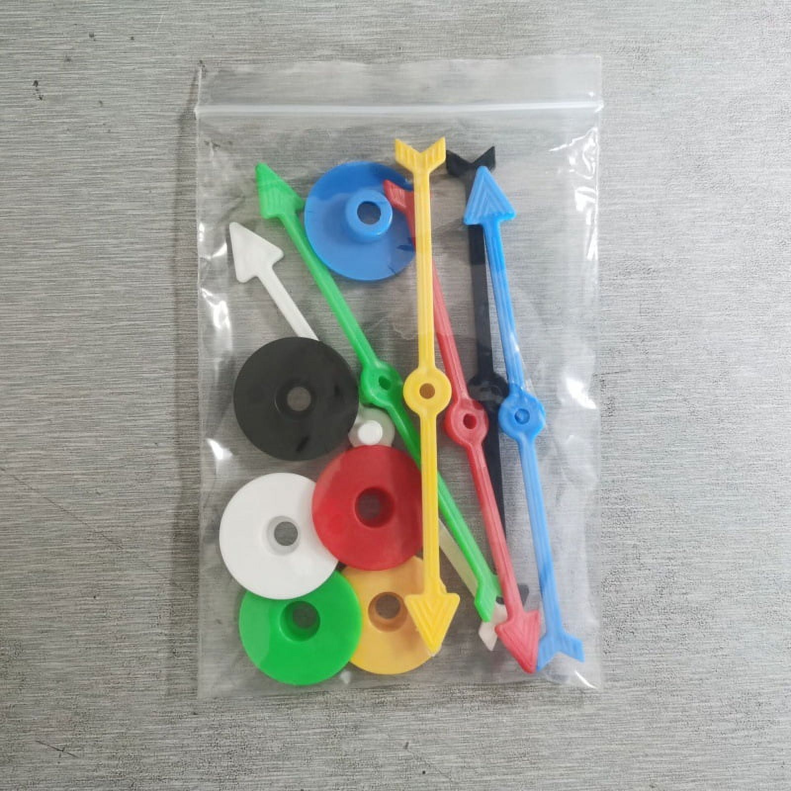 6pcs Interactive Game Arrow Spinners Colorful Plastic Game Spinners