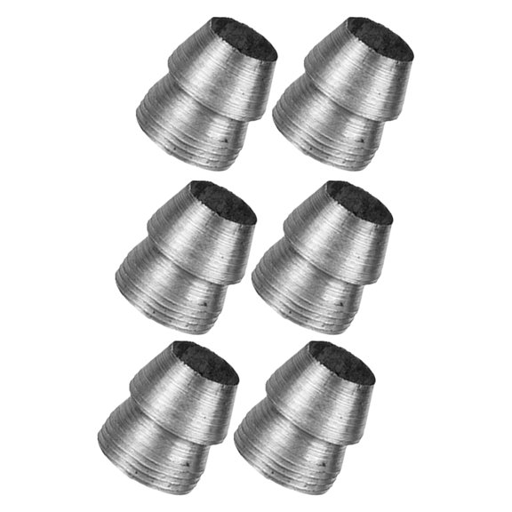 Masteelf 6pcs Axe Wedge 11mm Iron Wedge for Axe and Hammer Replacement Taper Wedge for Hammer Handle