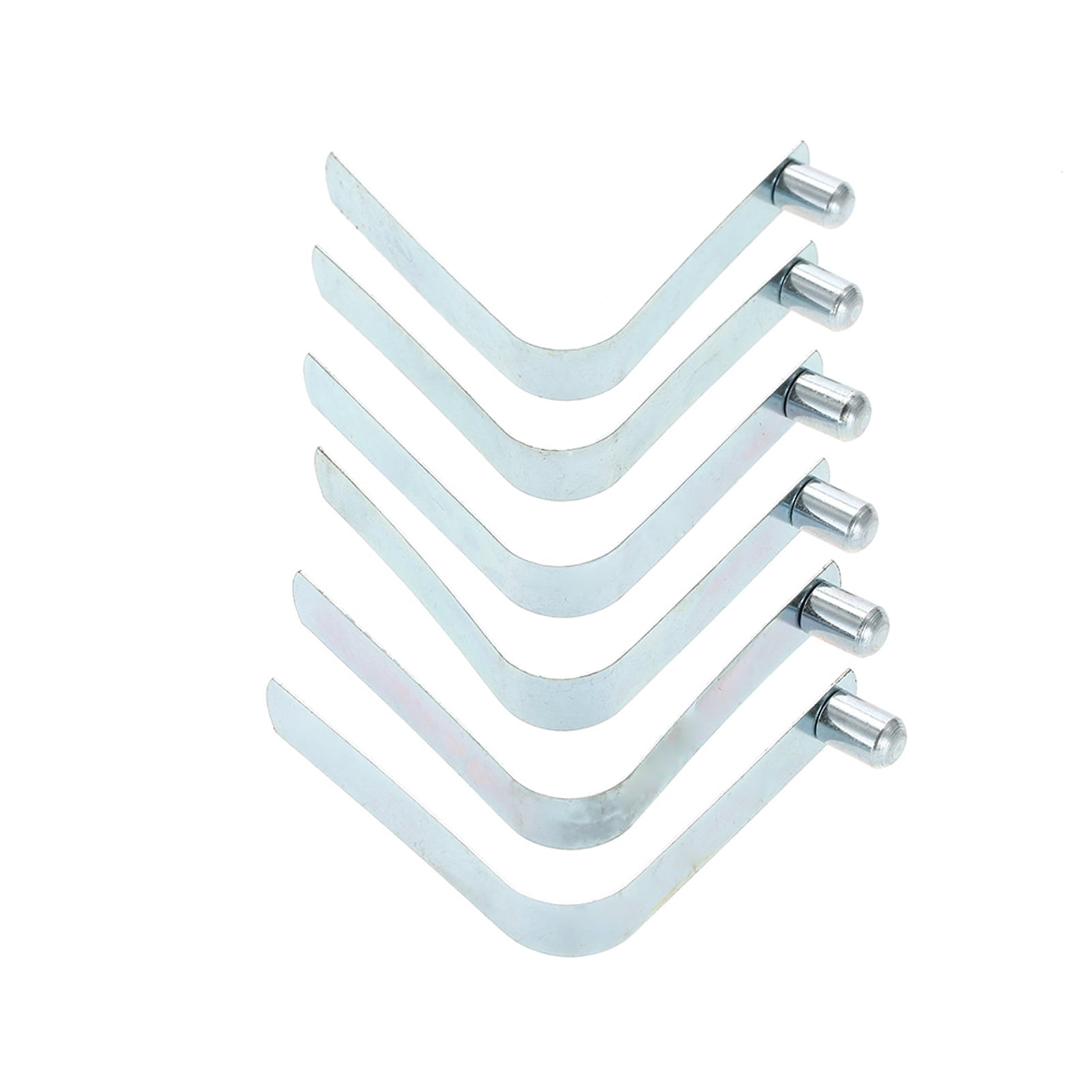 6pcs Kayak Paddle Spring Clips Tent Pole Clips Push Button Spring Snap ...