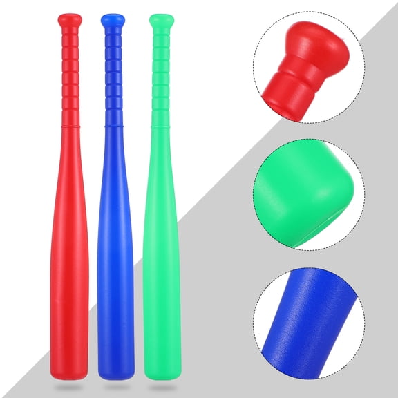 6-Piece Kids Baseball Toy Set with Plastic Bat and for Outdoor Play and Sports Fun