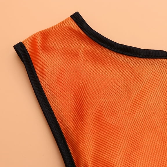 6pcs Kids Scrimmage Vests Pinnies Jerseys Team Practice Vests for Children Youth Sports Basketball Soccer Football Volleyball