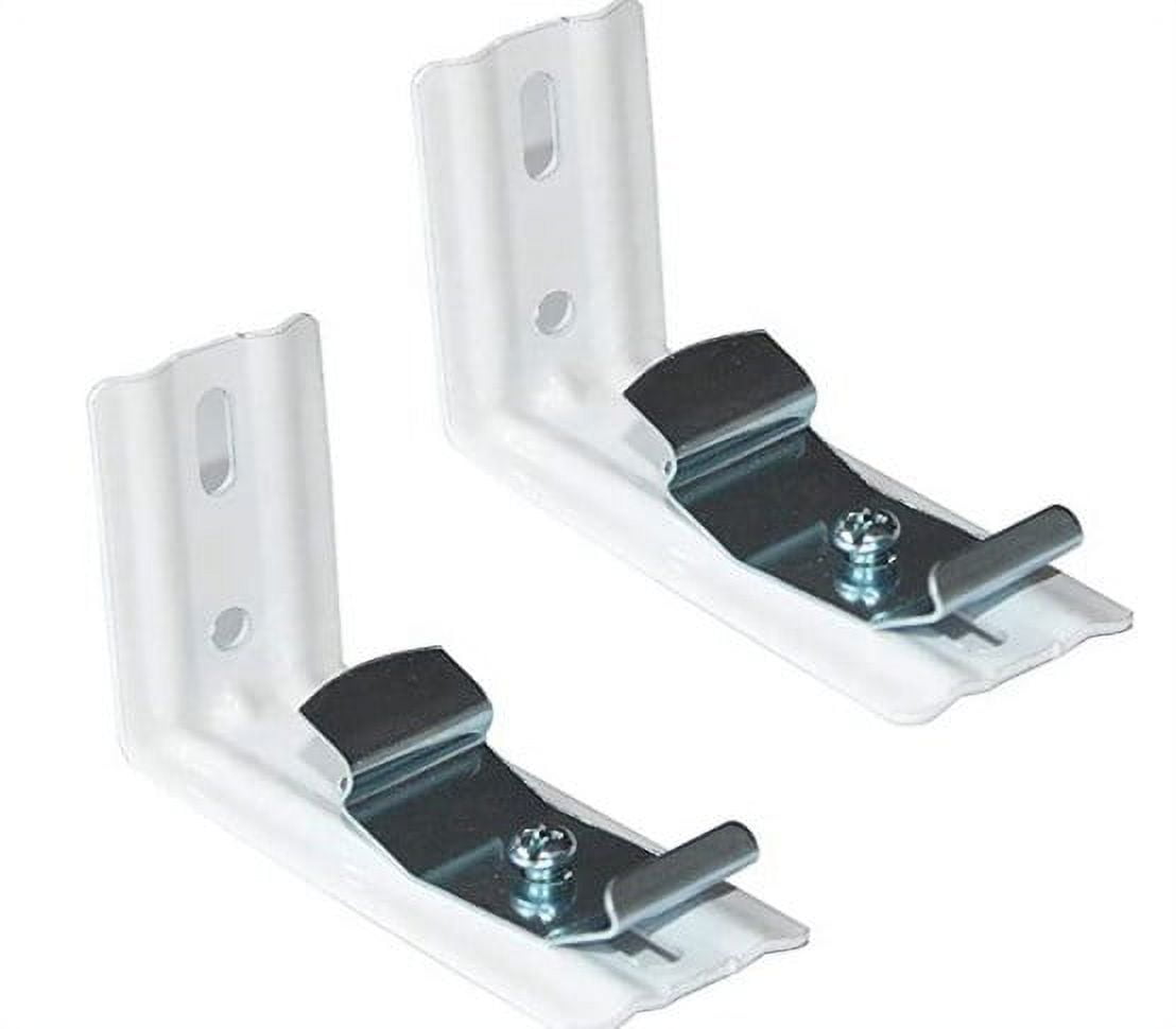 6pcs L Shaped Vertical Blind Bracket Easy Installation Blind Metal Bracket Vertical Blind