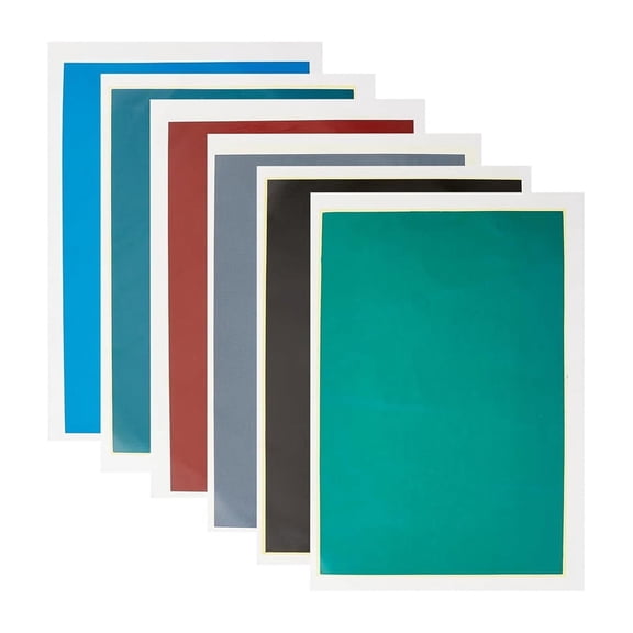 HOT 6pcs Lasertest Paper, Laserdimming Paper Engraving Test Focus Laserengraving Material Suitable for Ceramic Glass