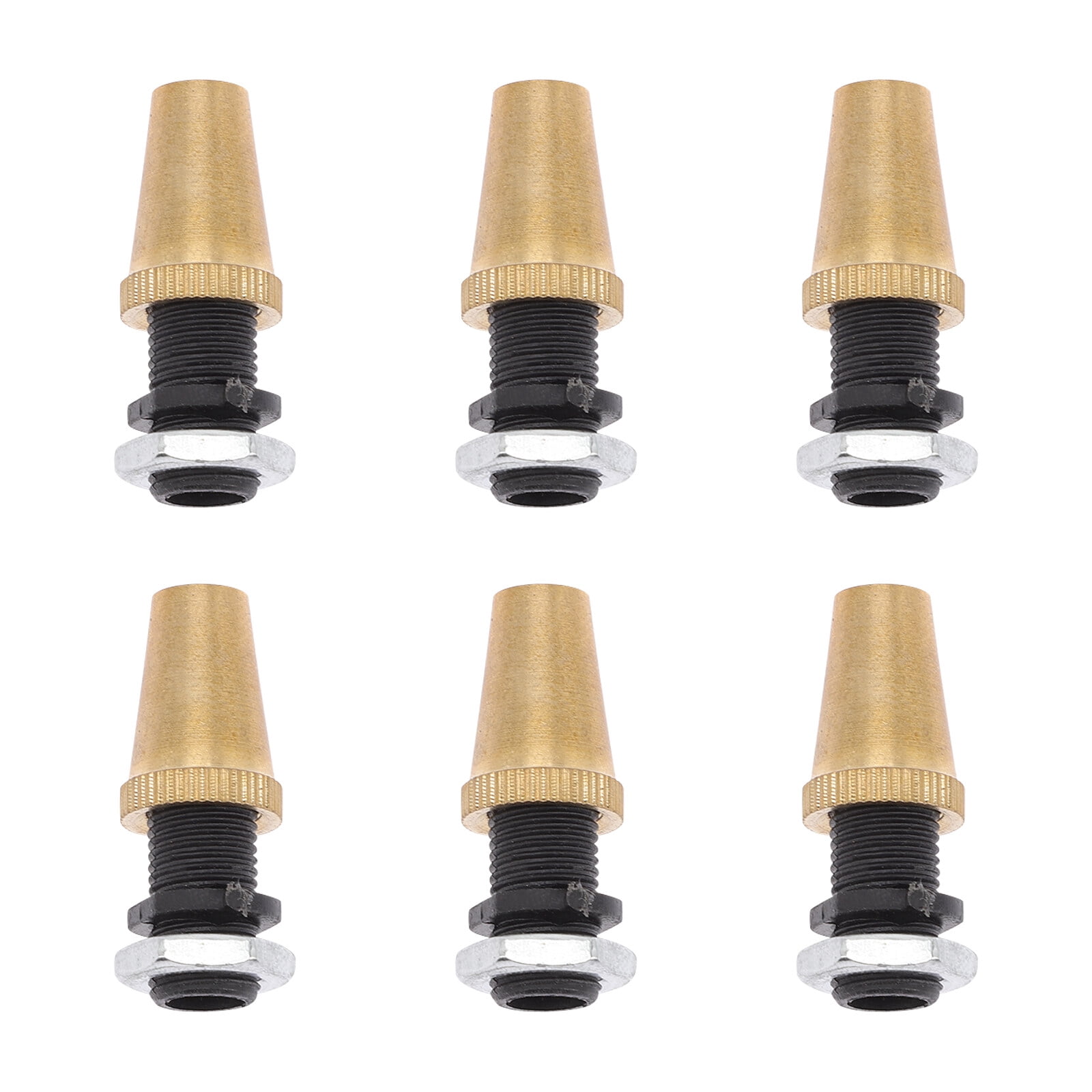 6pcs Light Cable Grip M10 Thread Strain Relief Connector DIY Cable ...
