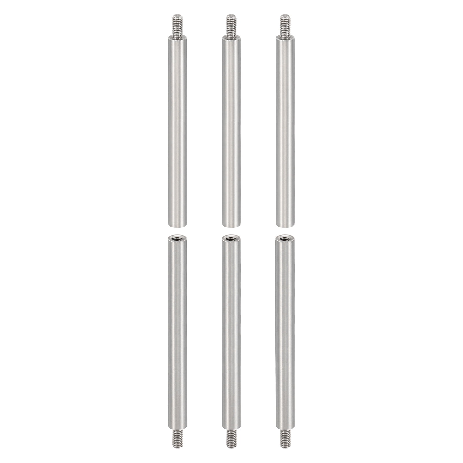6pcs M3 Standoffs, M3 50+6mm Spacer Standoffs Aluminium Threaded