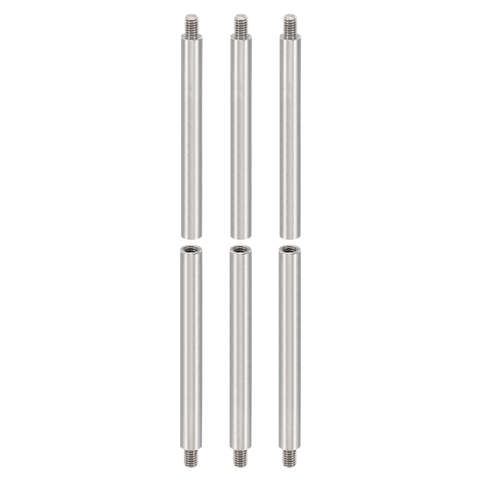 6pcs M4 Standoffs, M4 55+6mm Spacer Standoffs Steel Threaded Standoffs ...