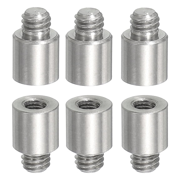 6pcs M4x3mm Male to M3x6mm Female Thread Spacer Standoffs Screws