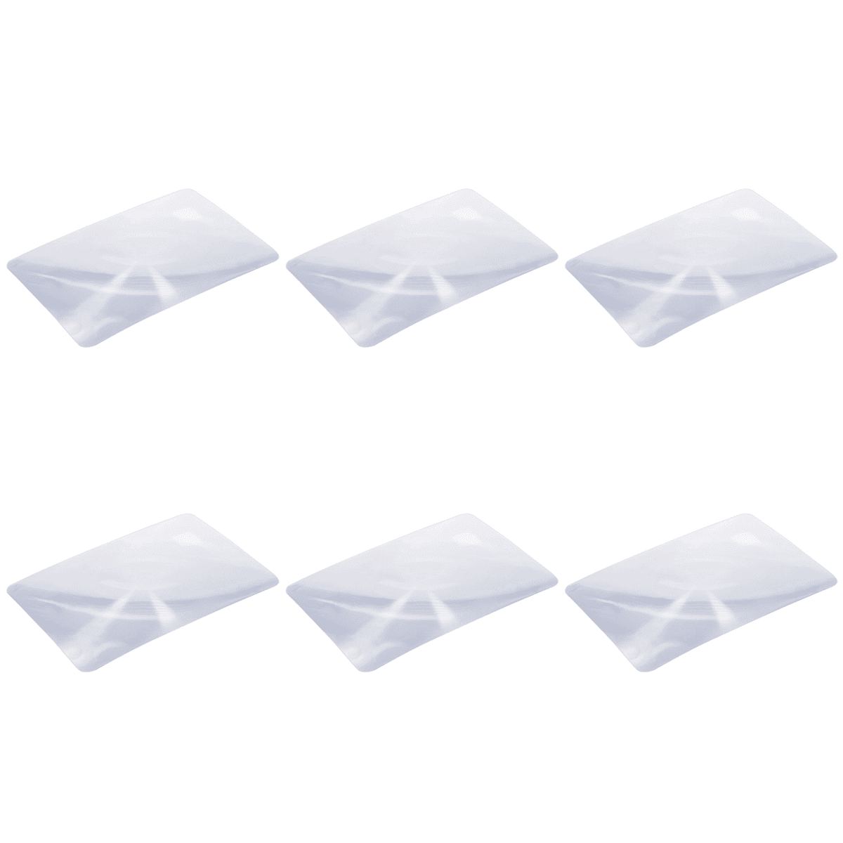 6pcs Magnifier Fresnel Lens Page 3X Magnifying Sheet 180X120X0.5mm,6 x ...