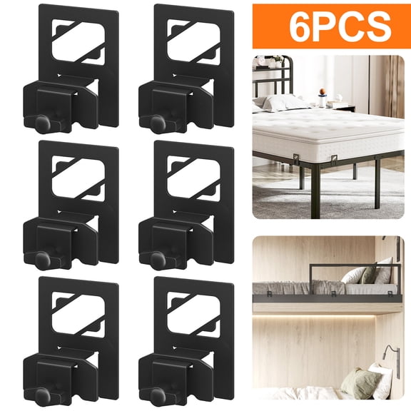 6pcs Mattress Holder in Place Grippers, EEEkit Adjustable Non Slip Mattress Gaskets Keep Mattress from Sliding Gripper