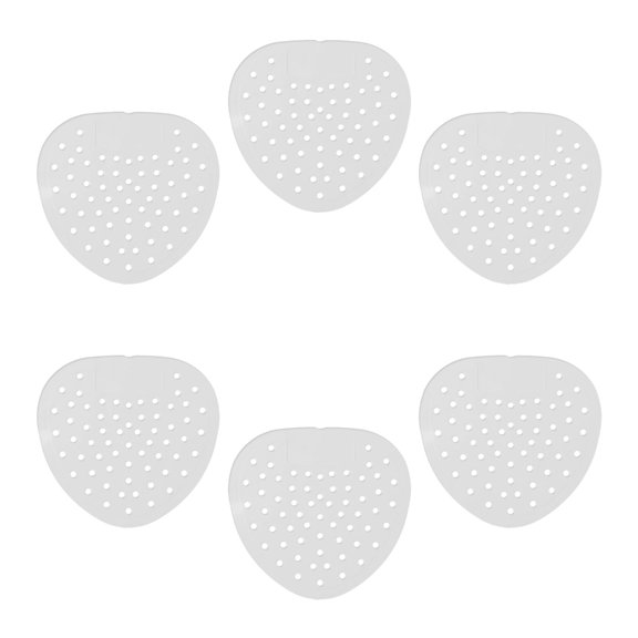 6pcs Men Urinal Not Mat Strong Plastic Construction Odor Neutralizing