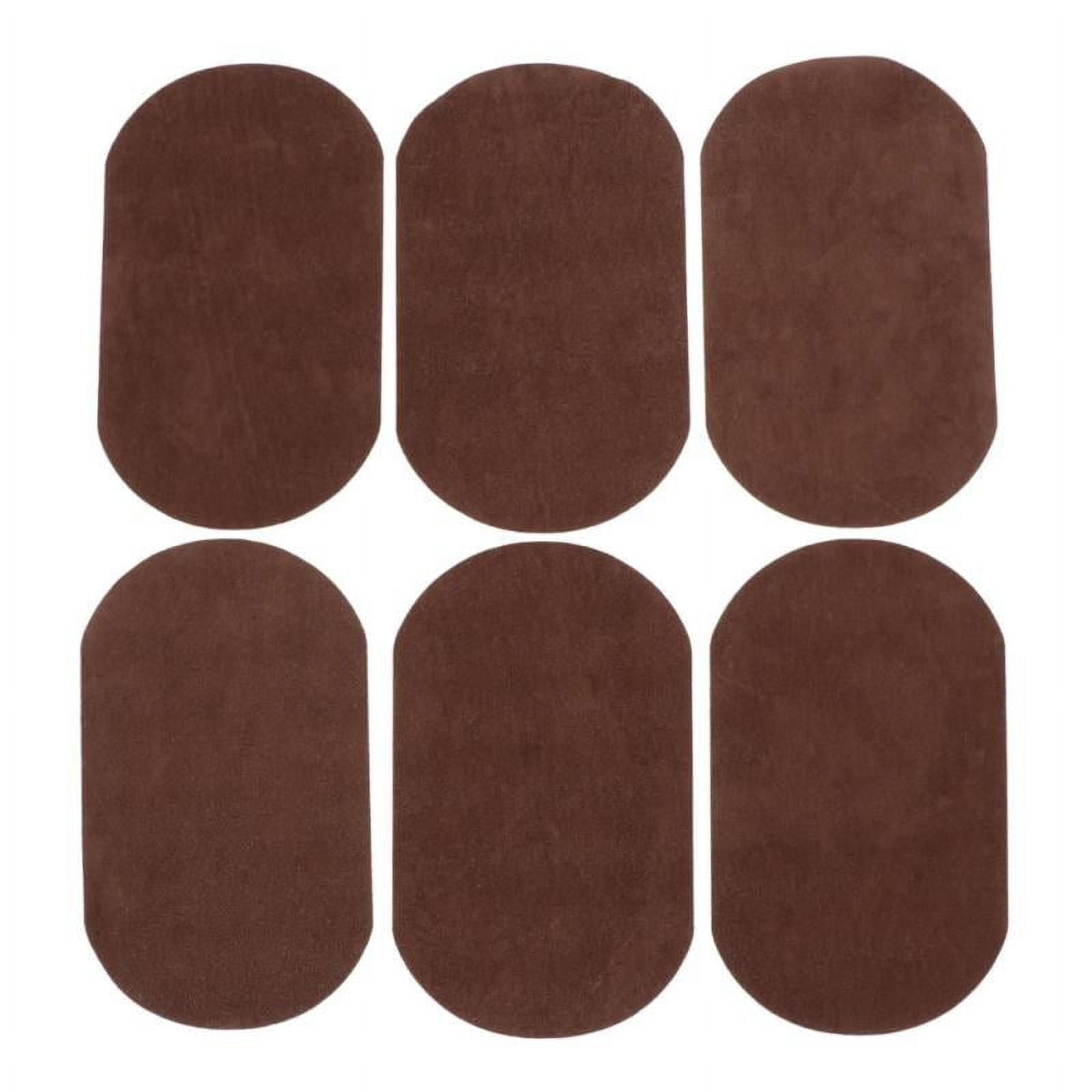 75 Pcs Iron on Oval Shape Patch Repair Sewing Iron-on Velvet Patches Suede  Clothing Patches for Holes para De Mujer Interior DIY Kits Indoor Men and