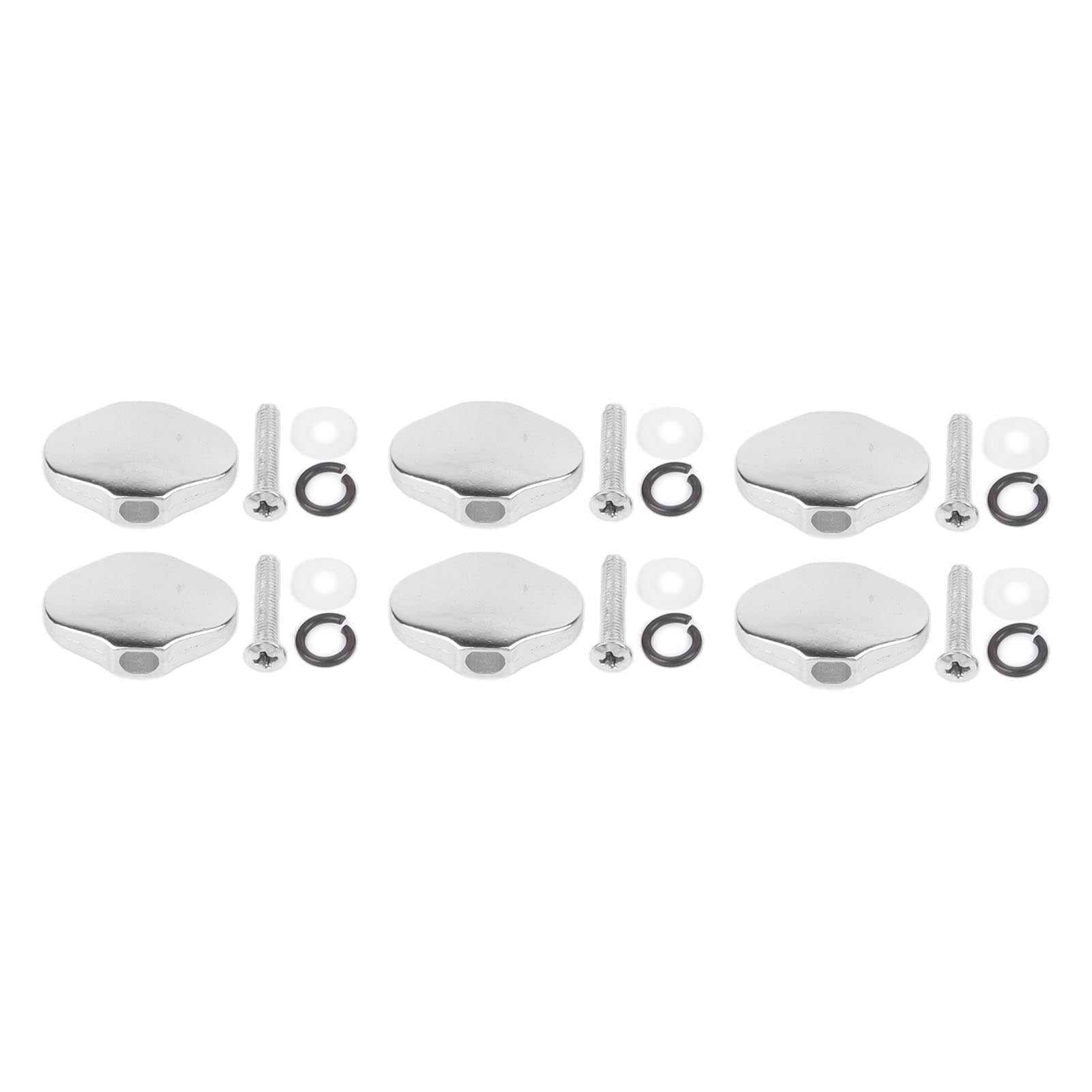 Main Machine Head 6pcs Metal Guitar Tuning Pegs Machine Head Replacement Knobs with ...